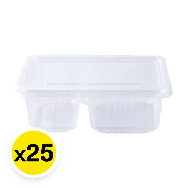 กล่อง2ช่อง25ชิ้น
