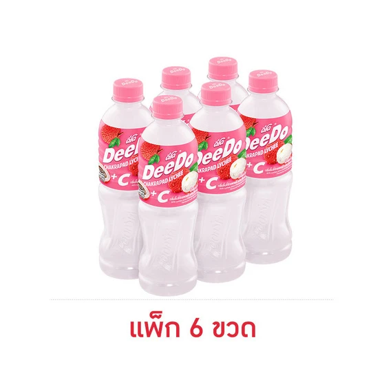 ดีโด้ลิ้นจี่450 กรัม * แพ็ค 6 ขวด