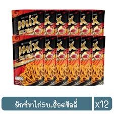 มิกซ์ ขาไก่ฮอตชิลี25กรัม12+1ซอง