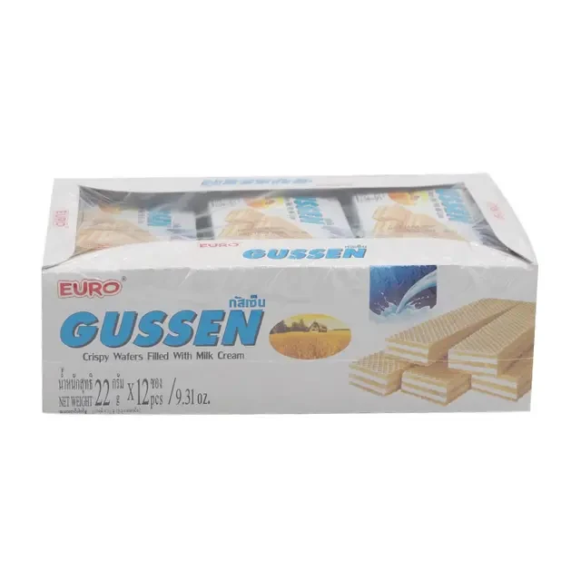 ขนมกัสเซ็นมิลล์เวเฟอร์แพค12