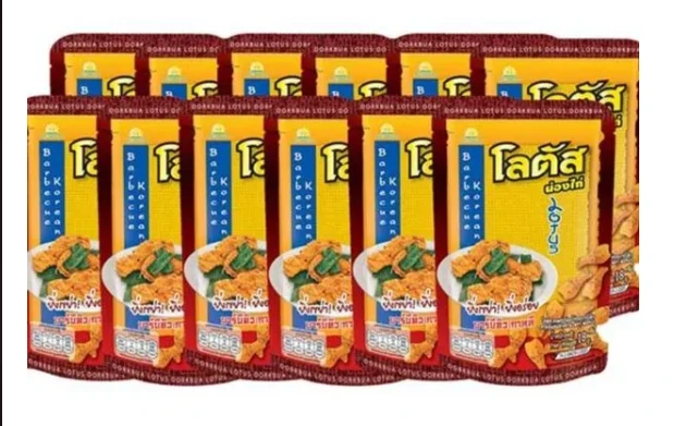 ขนมขาไก่โลตัสน่องไก่18กรัม12ห่อ