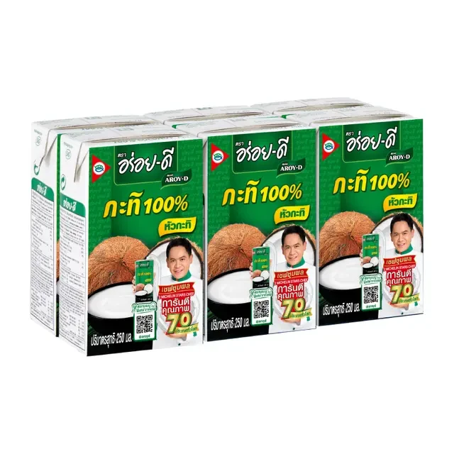 กะทิอร่อยดี250ล.x6กล่อง