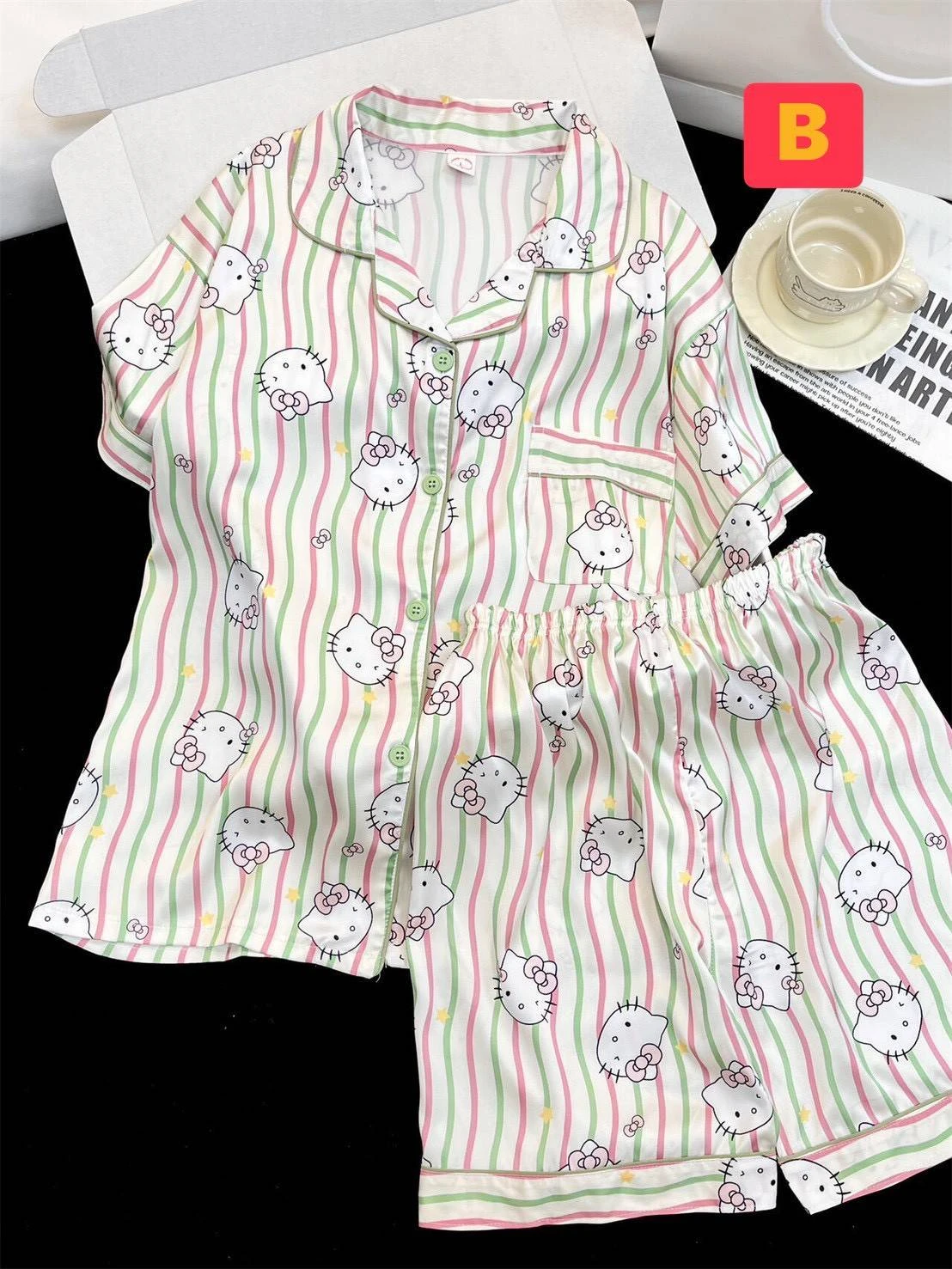 ขุดนอนไหมอิตาลีน่ารัก ผ้านุ่ม มี 4 แบบ A , B ,C ,D