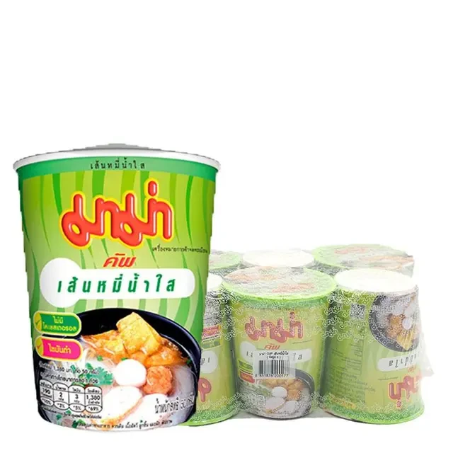 มาม่าเส้นหมี่น้ำใส 6 กล่อง
