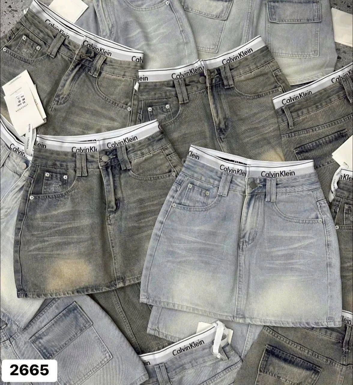 กระโปรงยีนส์ CK