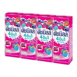 ดัชมิลล์เบอร์รี่รวม180มล. *4 กล่อง