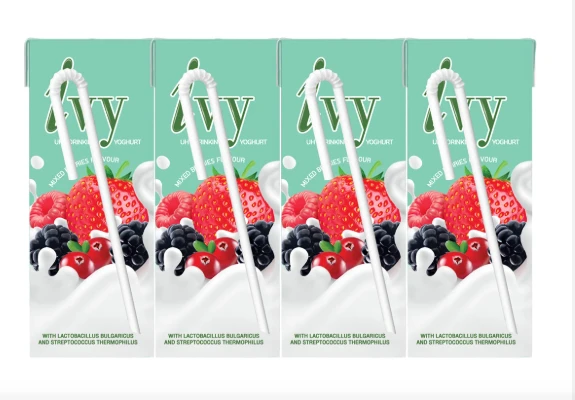 ไอวี่รสมิกซ์เบอร์รี่ 180มล.4กล่อง