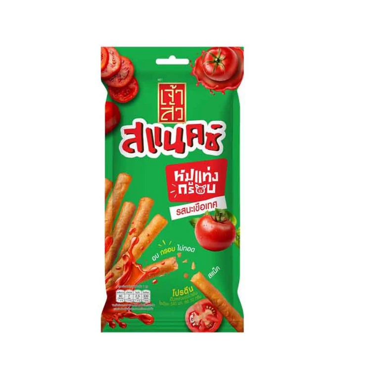 เจ้าสัว หมูแท่งรสมะเขือ 18 กรัม 6 ซอง