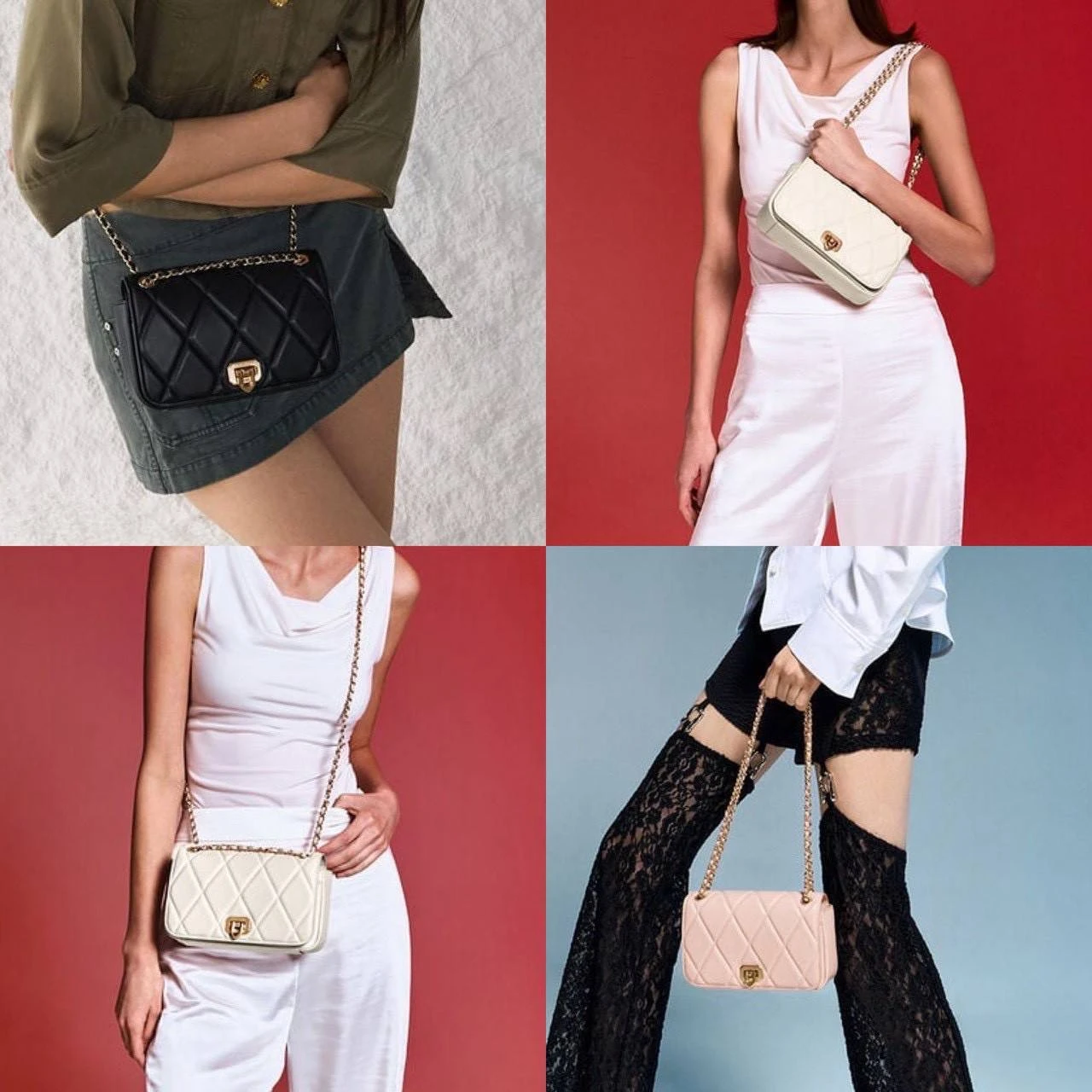 กระเป๋าสะพายข้าง CK คอลใหม่หนังนิ่ม