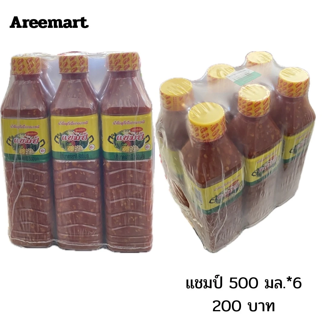 น้ำจิ้มสุกี้ แชมป์ 500 มล. *6