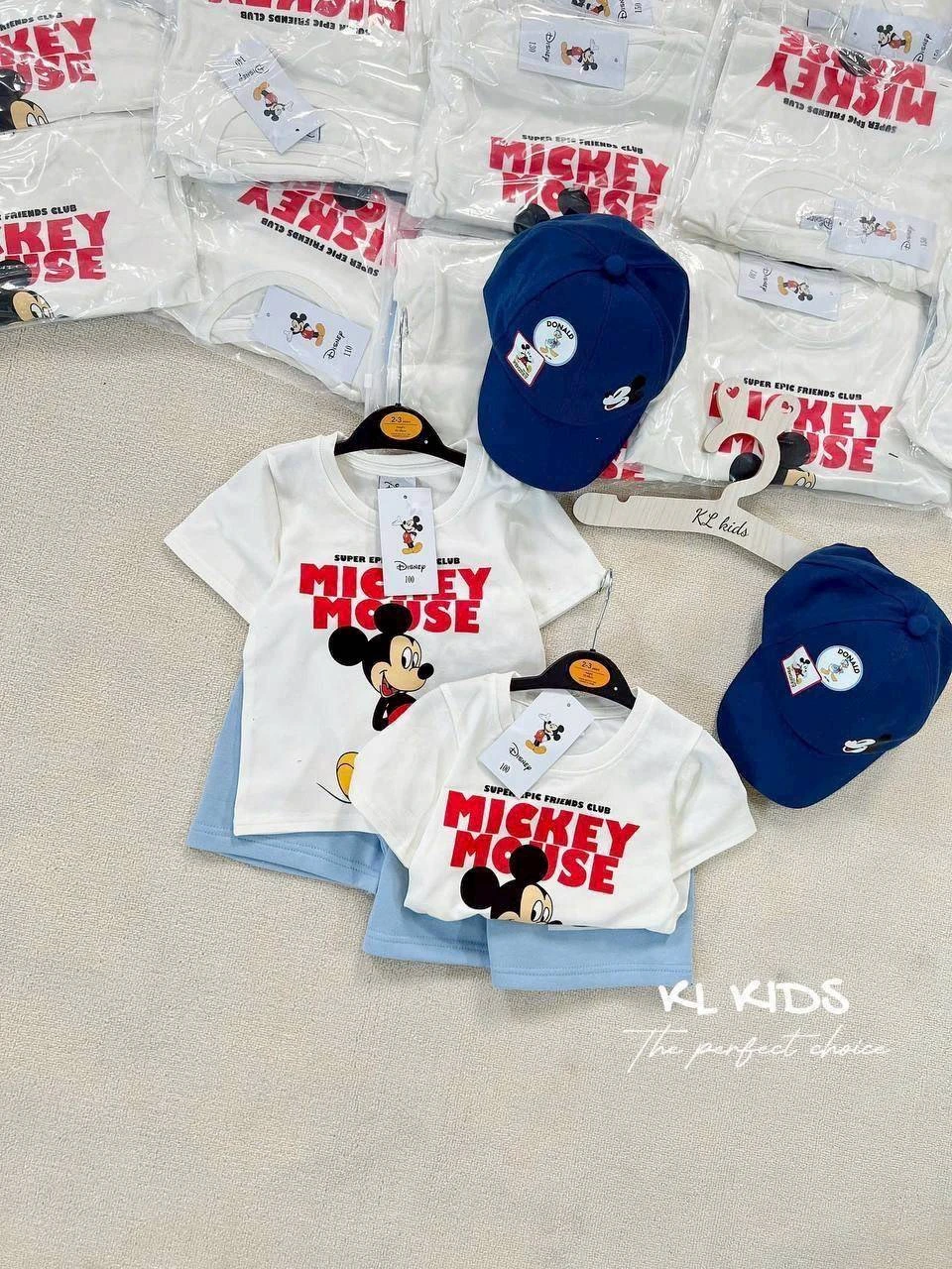 ชุดเซต Mickey แถมหมวก
