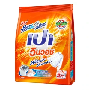 ผลิตภัณฑ์ซักผ้าเปาวินวอช 800 กรัม ซองส้ม