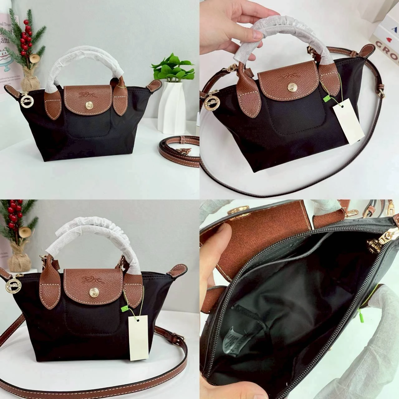 กระเป๋าแบรนด์ Long champ พร้อมสายยาว