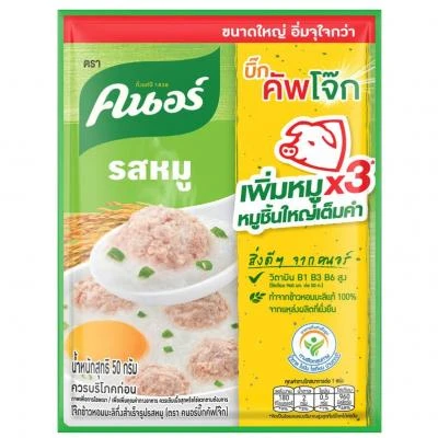 คนอร์โจ๊ก 50 กรัม หมู
