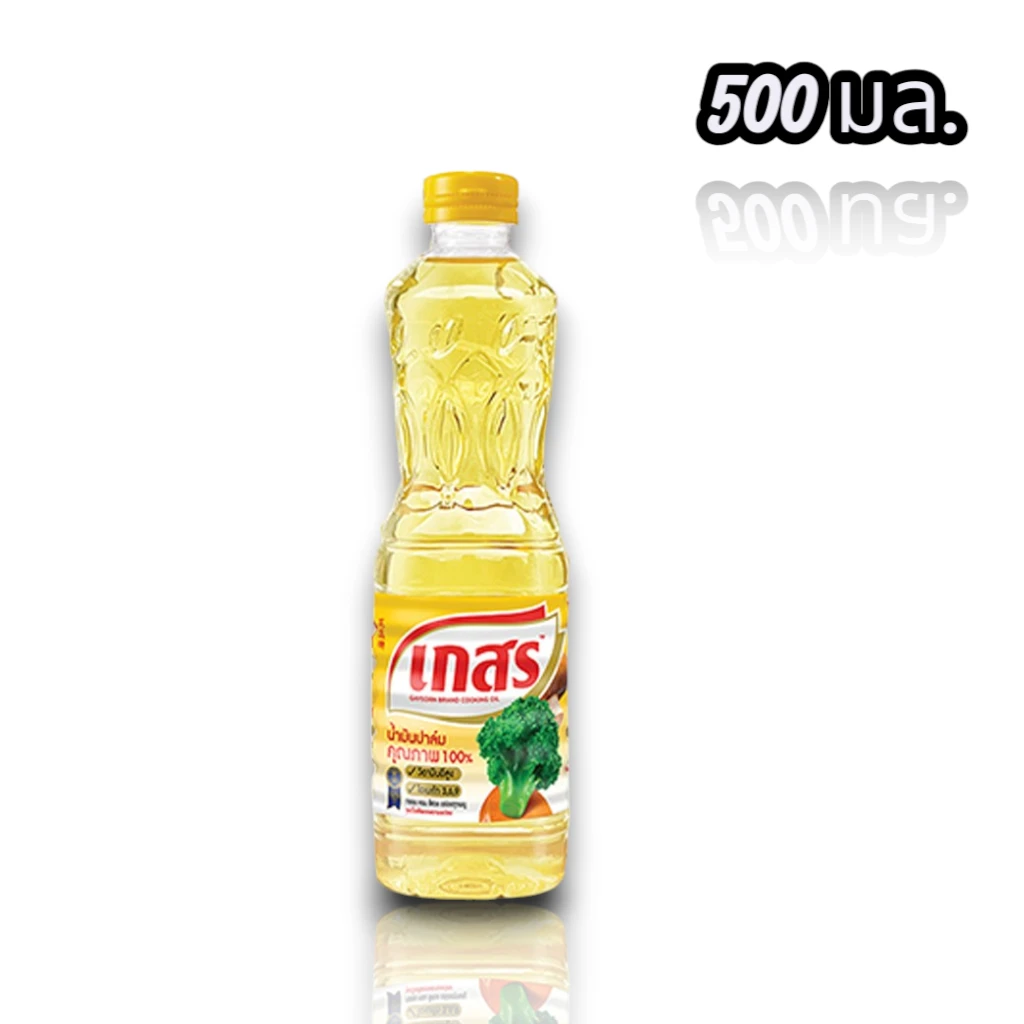 น้ำมันปาล์มเกสร500มล.