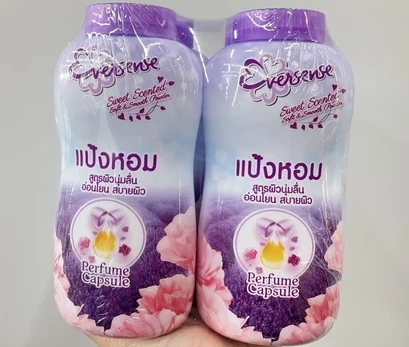 แป้งเอเวอร์เซนต์ม่วง 180กรัม 6 กป