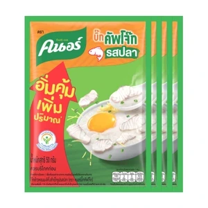คนอร์โจ๊ก 50 กรัม 4 ซอง ปลา