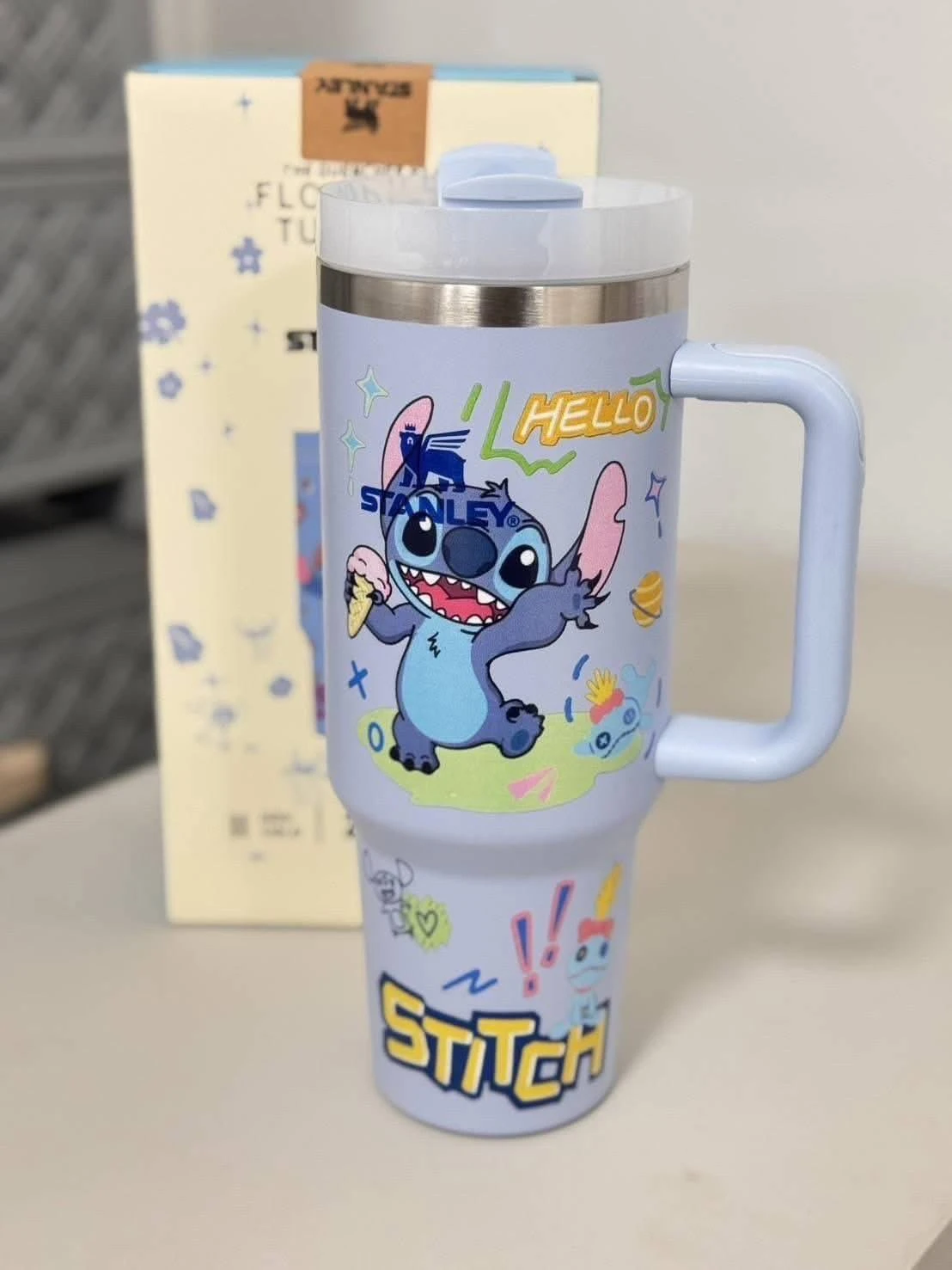 แก้วเก็บความเย็น* Stitch x holiday